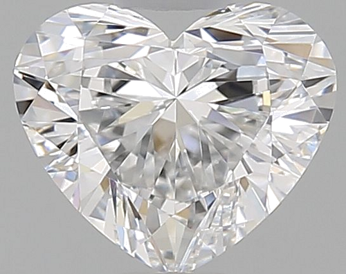 0.5 carat E-VVS2 Natūralus Heart Deimantas (1)