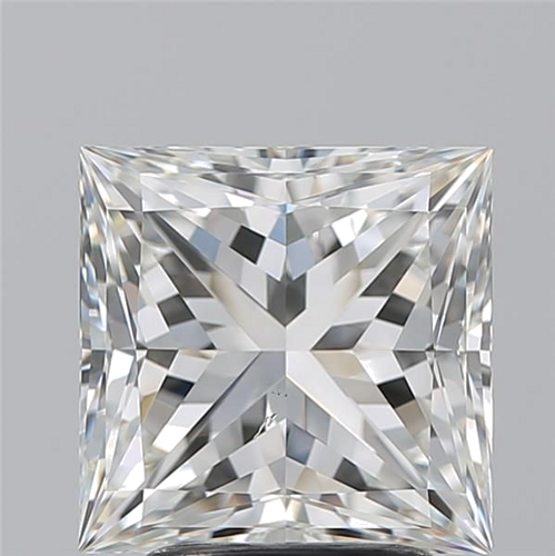 3.01 carat I-SI1 Natūralus Princess Deimantas (1)