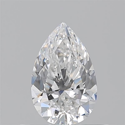 0.5 carat E-VS2 Natūralus Pear Deimantas (1)