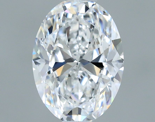 0.5 carat D-VS2 Natūralus Oval Deimantas (1)