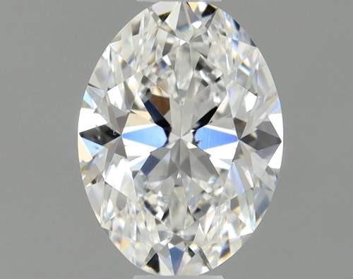0.5 carat E-VS2 Natūralus Oval Deimantas (1)