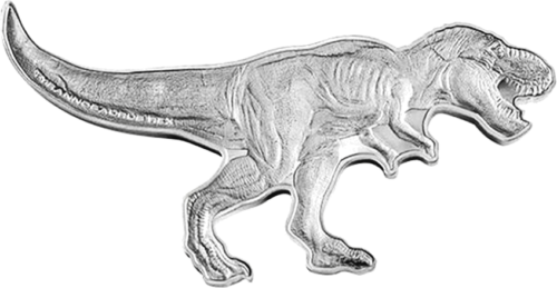 2 oz Tyrannosaurus Rex 2021 Solomon Islands Silver Coin (3)