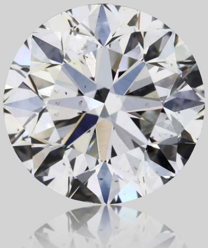 0.9 carat G-SI1 Very Good cut Natūralus Round Deimantas (1)