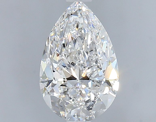 1.0 carat D-SI1 Natūralus Pear Deimantas (1)