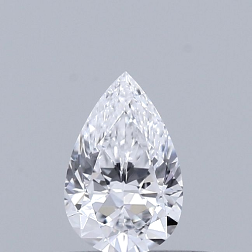 0.32 carat D-VS1 Natūralus Pear Deimantas (1)