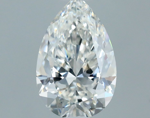 0.54 carat G-VVS1 Natūralus Pear Deimantas (1)