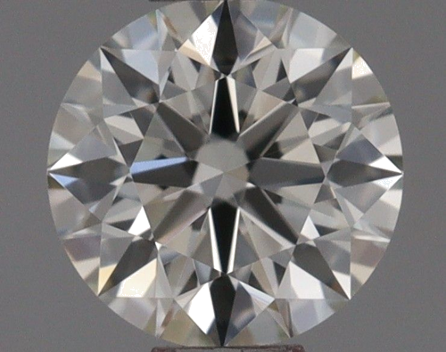 0.37 carat K-VVS1 Excellent cut Natūralus Round Deimantas (1)