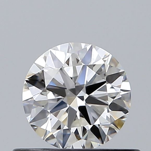0.5 carat F-VVS2 Very Good cut Natūralus Round Deimantas (1)
