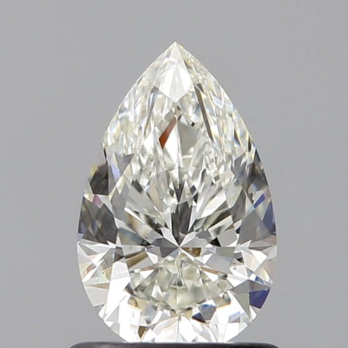 0.9 carat I-SI1 Natūralus Pear Deimantas (1)