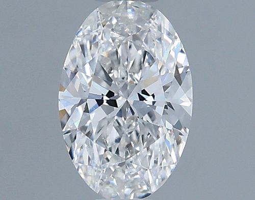0.42 carat F-SI1 Natūralus Oval Deimantas (1)