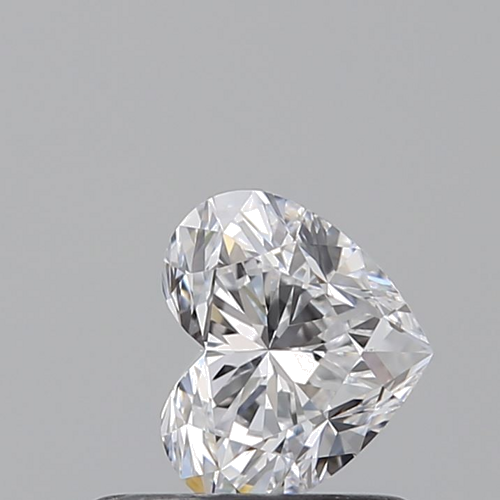 0.5 carat D-VVS2 Natūralus Heart Deimantas (1)