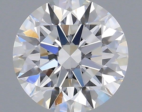 0.37 carat F-VVS2 Excellent cut Natūralus Round Deimantas (1)