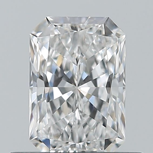 0.6 carat D-VS1 Natūralus Radiant Deimantas (1)