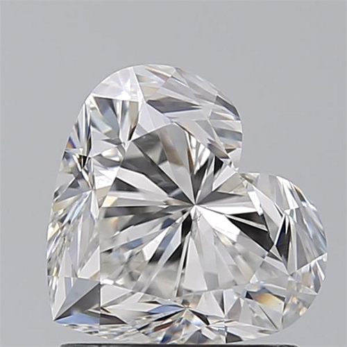 1.51 carat G-SI2 Natūralus Heart Deimantas (1)
