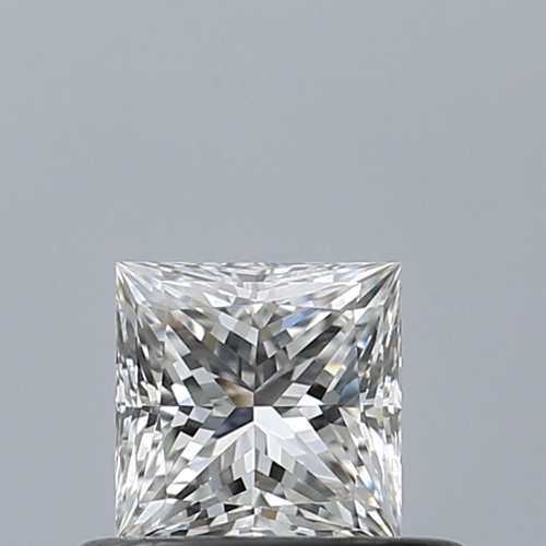 0.4 carat E-VVS2 Natūralus Princess Deimantas (1)
