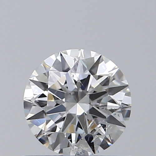 0.53 carat E-SI2 Excellent cut Natūralus Round Deimantas (1)