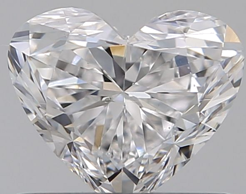 0.59 carat D-SI1 Natūralus Heart Deimantas (1)