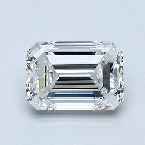 1.5 carat F-VVS2 Natūralus Emerald Deimantas (1)