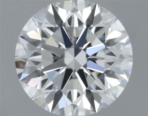 0.45 carat H-VVS1 Excellent cut Natūralus Round Deimantas (1)