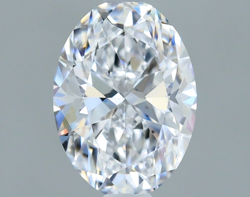 0.52 carat D-VS2 Natūralus Oval Deimantas (1)