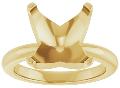 Sužadėtuvių Žiedas „Solstice Solitaire®“ 14k yellow gold Round 13mm (3)