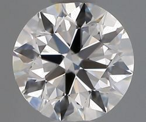 0.61 carat H-VVS2 Excellent cut Natūralus Round Deimantas (1)