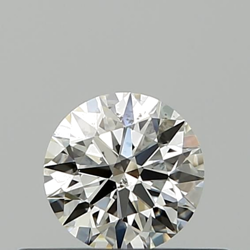 0.32 carat I-SI2 Excellent cut Natūralus Round Deimantas (1)