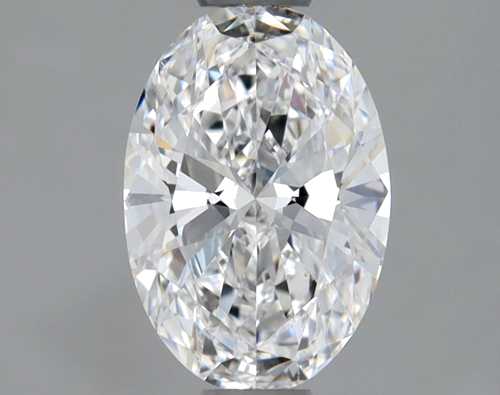 0.7 carat D-VVS2 Natūralus Oval Deimantas (1)