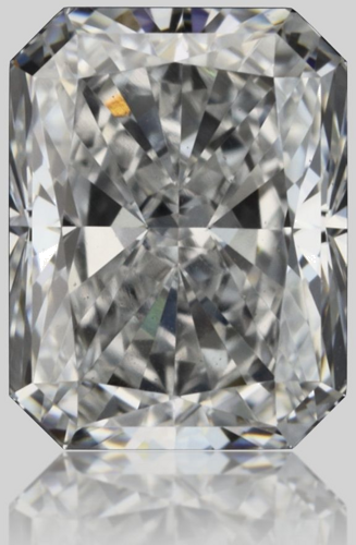 0.51 carat E-VVS1 Natūralus Radiant Deimantas (1)