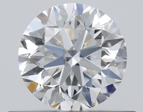 0.5 carat F-VVS1 Very Good cut Natūralus Round Deimantas (1)