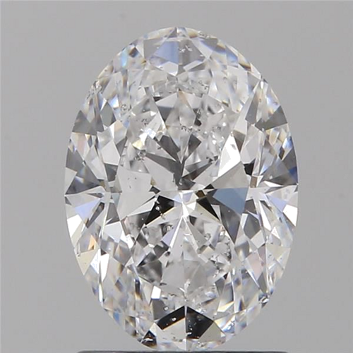 1.22 carat D-SI2 Natūralus Oval Deimantas (1)
