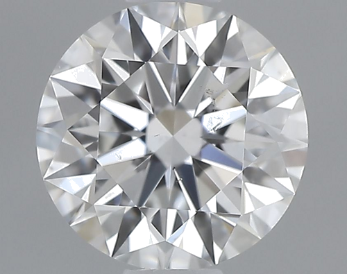 0.58 carat F-SI1 Excellent cut Natūralus Round Deimantas (1)