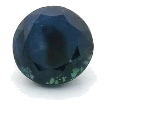 0.64 carat BLUE Round Safyras (1)
