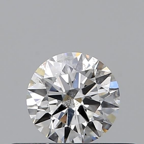 0.31 carat G-SI2 Excellent cut Natūralus Round Deimantas (1)
