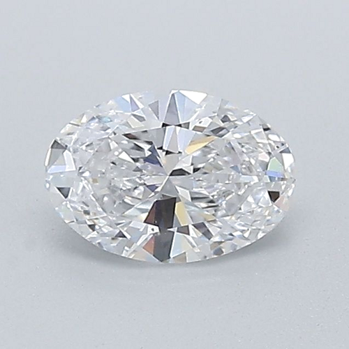 0.52 carat D-SI1 Natūralus Oval Deimantas (1)