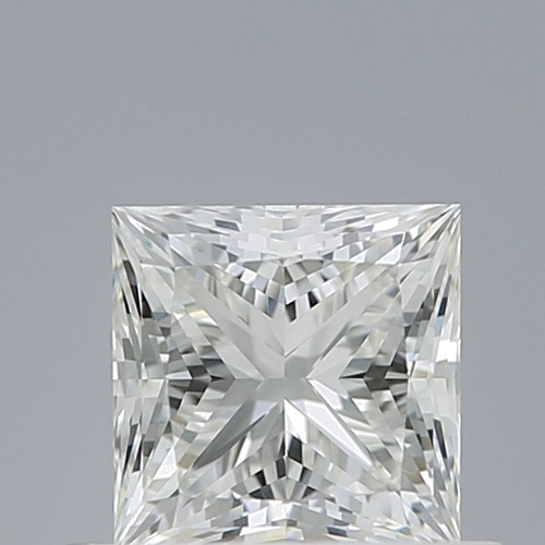 0.7 carat I-VVS1 Natūralus Princess Deimantas (1)