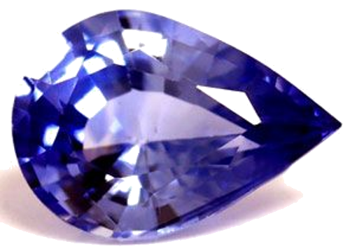 0.57 carat BLUE Pear Safyras (1)