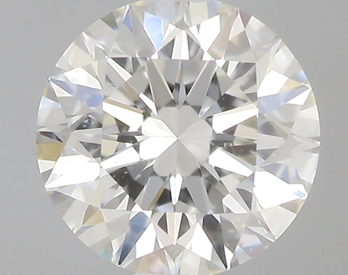 0.58 carat I-SI1 Excellent cut Natūralus Round Deimantas (1)