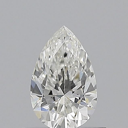 0.51 carat G-VS1 Natūralus Pear Deimantas (1)