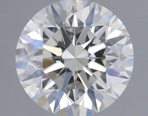 0.37 carat H-IF Excellent cut Natūralus Round Deimantas (1)