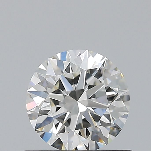 0.65 carat H-VVS2 Excellent cut Natūralus Round Deimantas (1)