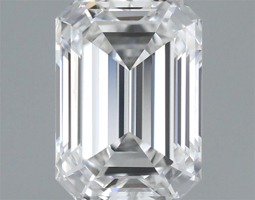0.62 carat F-VVS2 Natūralus Emerald Deimantas (1)