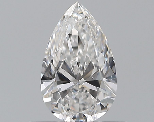 0.5 carat E-VS2 Natūralus Pear Deimantas (1)