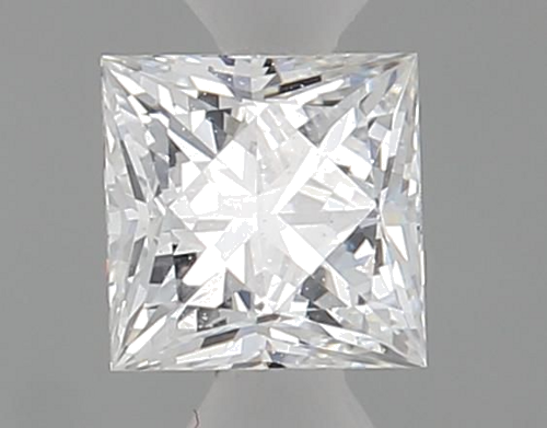 0.32 carat F-SI2 Natūralus Princess Deimantas (1)