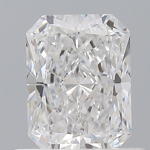 0.69 carat D-VVS1 Natūralus Radiant Deimantas (1)