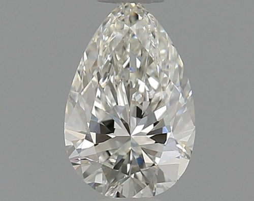0.4 carat H-IF Natūralus Pear Deimantas (1)