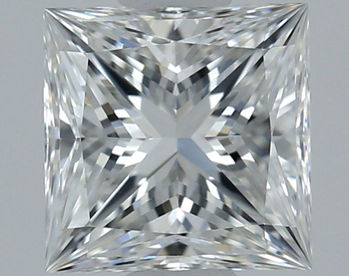 0.78 carat F-FL Natūralus Princess Deimantas (1)