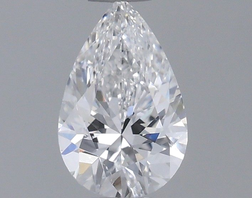 0.4 carat E-SI1 Natūralus Pear Deimantas (1)