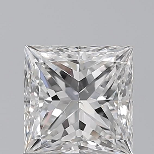 1.01 carat F-SI1 Natūralus Princess Deimantas (1)