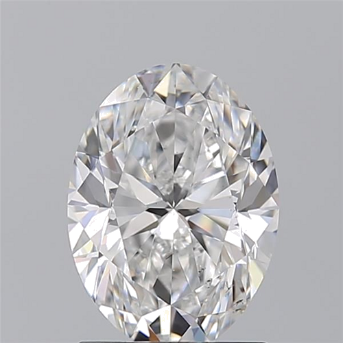 1.7 carat E-SI1 Natūralus Oval Deimantas (1)